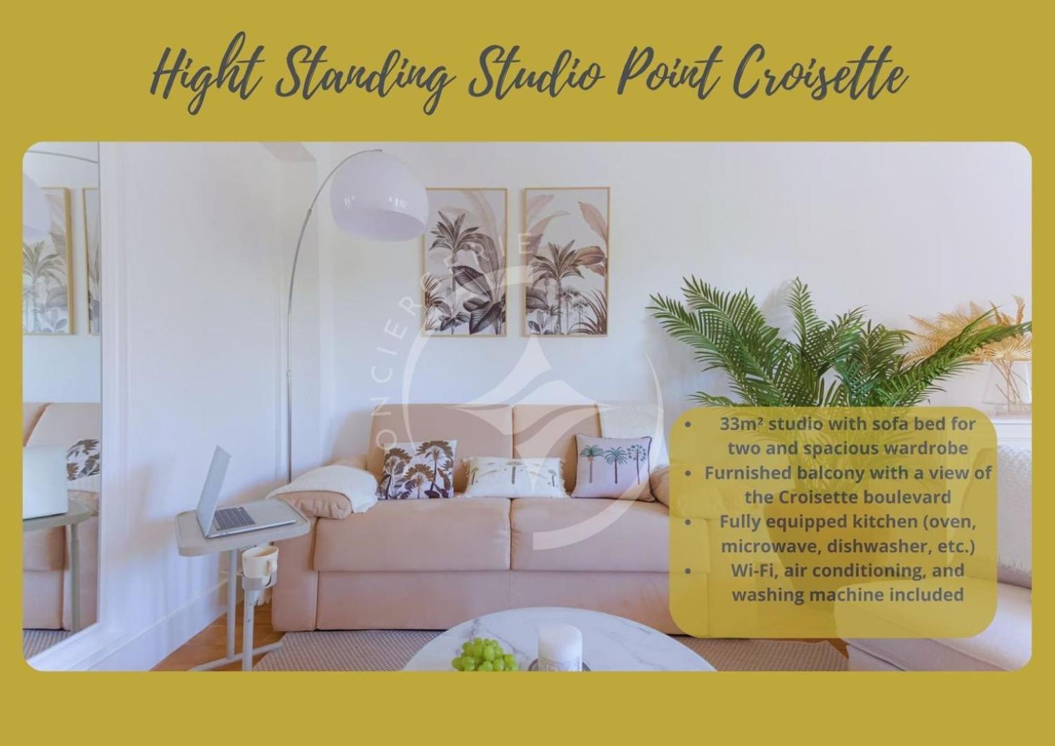 Hight Standing Studio Point Croisette كان المظهر الخارجي الصورة